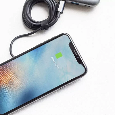 Беспроводное зарядное устройство Olmio MagCharge QI 15W (43918)