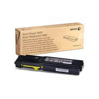 Тонер-картридж повышенной емкости Xerox 106R02235 (жёлтый) (106R02235)