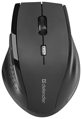 Компьютерная мышь   беспроводная Defender Accura MM-365 черный (52365)
