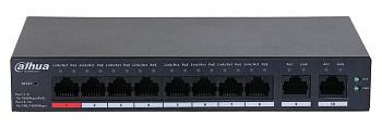 Коммутатор Dahua CS4010-8ET2GT-110 (DH-CS4010-8ET2GT-110)