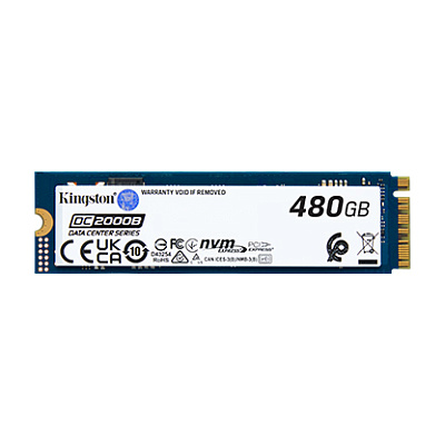Твердотельный накопитель SSD Kingston DC2000B 480GB M.2 (SEDC2000BM8/480G)