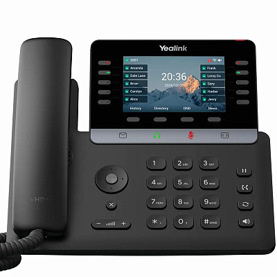 Настольный IP-телефон Yealink SIP-T74U, 4,3" цветной экран, без БП (SIP-T74U)