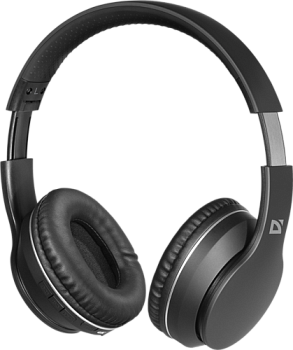 Наушники-гарнитура беспроводные Defender FreeMotion B595 led черный (63595)