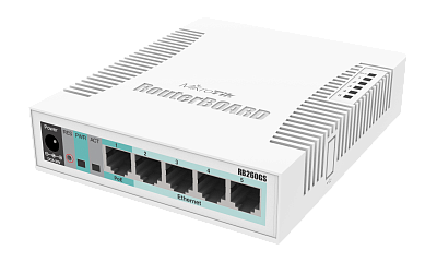 Коммутатор MikroTik RB260GS (CSS106-5G-1SR2)