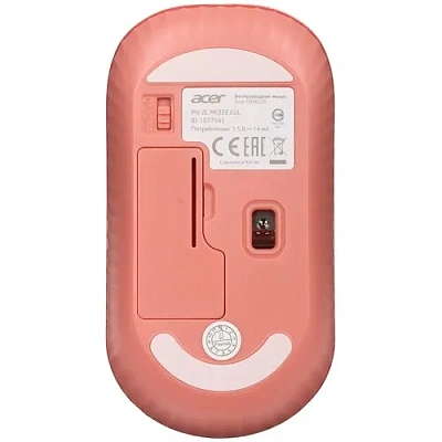 Мышь Acer OMR205 розовый/бежевый (ZL.MCEEE.02L)