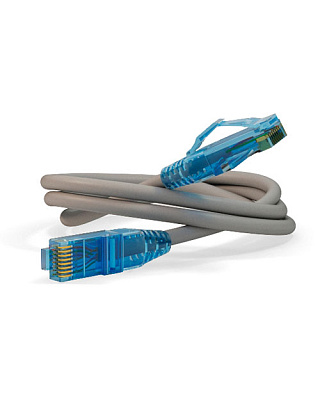 Hyperline PC-LPM-UTP-RJ45-RJ45-C6-1M-LSZH-GY Патч-корд U/UTP, Cat.6 (100% Fluke Component Tested) (PC-LPM-UTP-RJ45-RJ45-C6-1M-LSZH-GY)