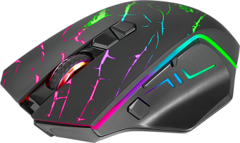 Мышь беспроводная игровая Defender Uran GM-503, RGB (52503)