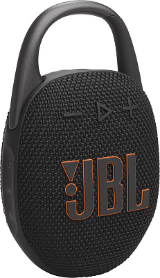 Беспроводная колонка JBL Clip5, Black (JBLCLIP5BLK)
