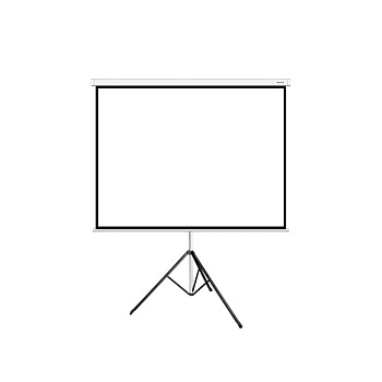 Экран на треноге Deluxe DLS-T244x183W (96"х96"), Ø - 136", Раб. поверхность 236х236 см., 1:1 (DLS-T244x183W)