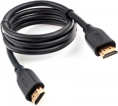Кабель HDMI Cablexpert CC-HDMI8K-1M, 1м, v2.1, 8K, 19M/19M, черный, пакет (CC-HDMI8K-1M)