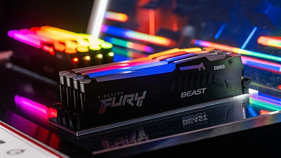 Оперативная память DIMM Kingston Fury Beast RGB DDR5 32 GB 6000MHz (KF560C36BBE2A-32)
