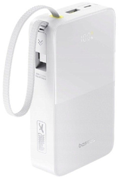 Портативный внешний аккумулятор Baseus EnerFill FC51 Bipow2 Pro, 20000mAh - White (E0027700)