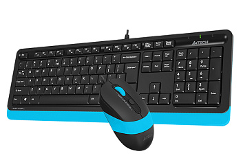 Клавиатура A4Tech Fstyler F1010, Blue (F1010 BLUE)