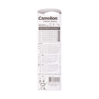 Батарейка CAMELION Lithium CR1216-BP5 5 шт. в блистере (CR1216-BP5)