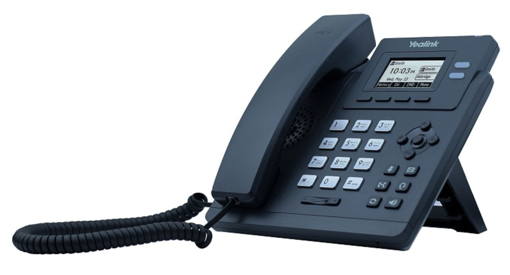 Телефон VoIP Yealink SIP-T31G черный (SIP-T31G)
