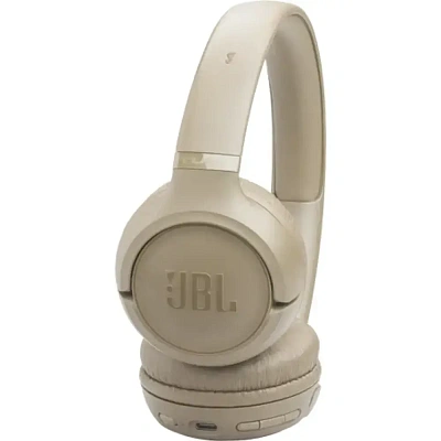 Накладные наушники JBL Tune 530BT, бежевый (JBLT530BTBEG)
