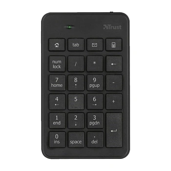 Клавиатура проводная Trust Xalas черный (22221)