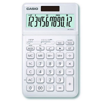 Калькулятор настольный CASIO JW-200SC-WE-W-EP (JW-200SC-WE-W-EP)