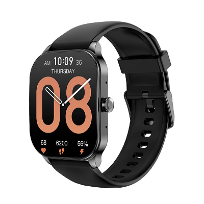 Смарт часы Amazfit Pop 3S A2318 Metallic Black (A2318-Metallic Black)