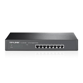 Коммутатор GbE  8-портовый Tp-Link TL-SG1008  (TL-SG1008(UN))