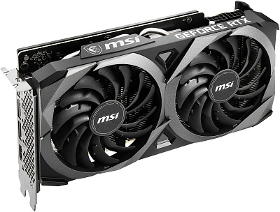 Видеокарта MSI GeForce RTX3060 VENTUS 2X OC, 12G GDDR6 192-bit HDMI 3xDP  (RTX 3060 VENTUS 2X 12G OC)
