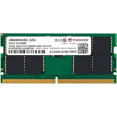 Оперативная память DDR5 Notebook Transcend  JM4800ASE-32G (JM4800ASE-32G)