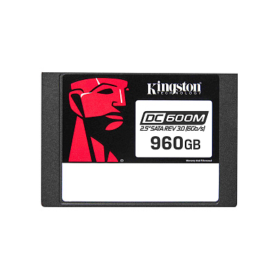 Твердотельный накопитель SSD Kingston SEDC600M/960G SATA 7мм (SEDC600M/960G)