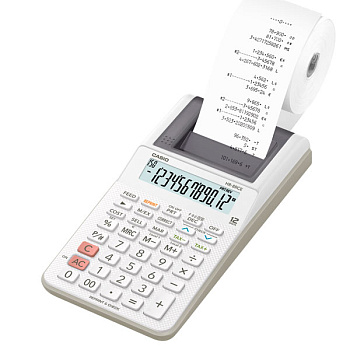 Калькулятор печатающий CASIO HR-8RCE-WE-W-EC (HR-8RCE-WE-W-EC)
