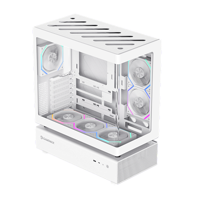 Компьютерный корпус Gamemax N80 WH White (12118000002)
