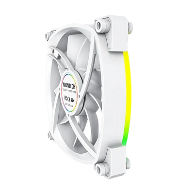 Вентилятор для корпуса Montech AX120 PWM, Белый (AX120 PWM (W))
