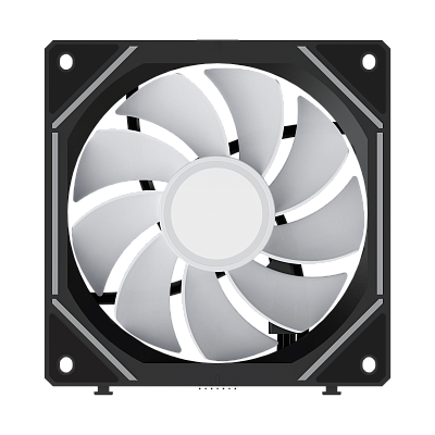 Вентилятор для корпуса Ocypus Gamma F12 UNI BK ARGB REVERSE BLADE 3-IN-1 (Gamma-F12-BK3AM01U-GL)