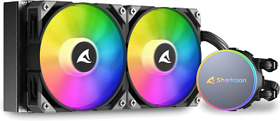 Система водяного охлаждения Sharkoon S70 RGB (S70 RGB AIO)