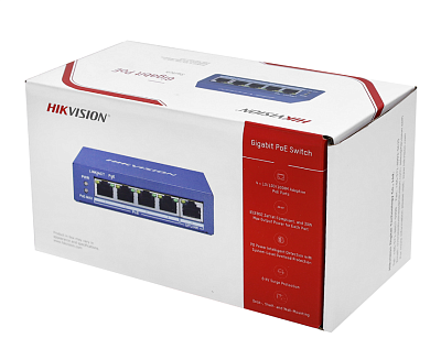 Коммутатор Hikvision DS-3E0505P-E (DS-3E0505P-E)