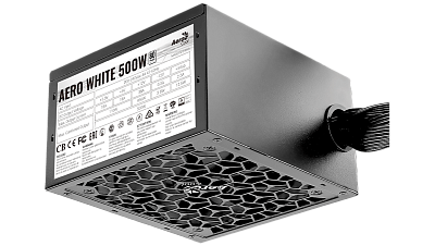 Блок питания AeroCool Aero White ATX 500W  (500W AEROCOOL AERO WHITE)