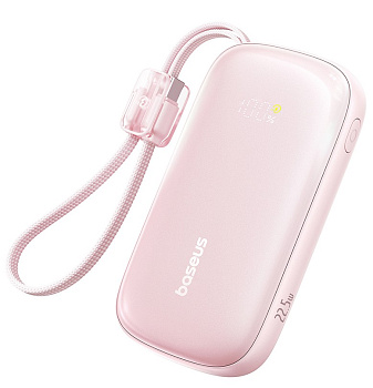 Портативный внешний аккумулятор Baseus EnerFill FC21 Qpow 3 Ultra, 10000mAh 45W - Pink (E0027Q02)