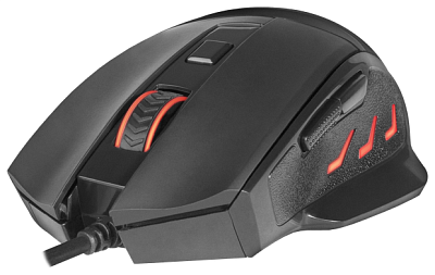 Игровая мышь проводная игровая оптическая Redragon Gainer (черный) USB (75170)