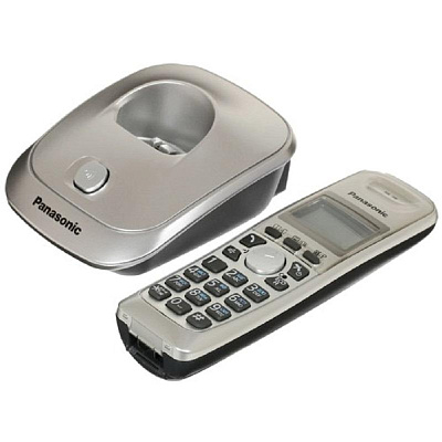 Радиотелефон PANASONIC KX-TG2511 (RUN) Платиновый (KX-TG2511RUN)