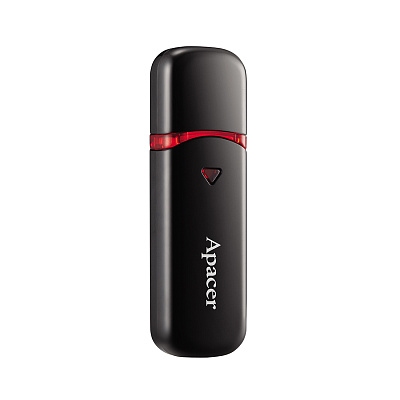 USB флеш-накопитель Apacer AH333 64GB Чёрный (AP64GAH333B-1)