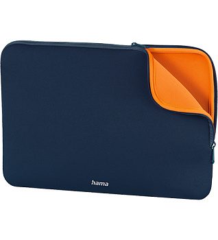 Чехол для ноутбука Hama Neoprene, 13.3", Blue (00216513)