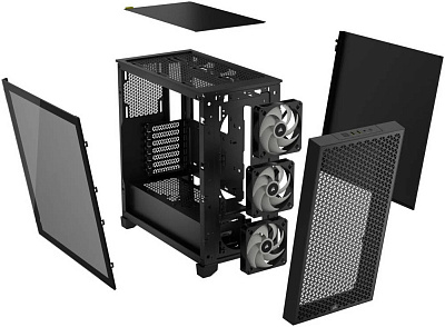 Корпус Corsair 3000D AIRFLOW RGB Tempered Glass без БЖ (CC-9011255-WW)