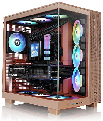 Компьютерный корпус Thermaltake View 380 XL TG ARGB - Gravel Sand (CA-11E-00MGWN-00)