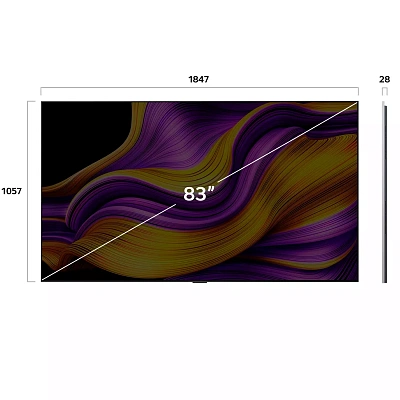 Телевизор LG OLED evo AI G5 4K 83" (OLED83G5RLA)