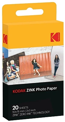Фотобумага 2х3 Kodak ZINK 20 шт (RODZ2X320)