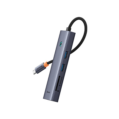 Док-станция Baseus UltraJoy Series 7-Port HUB Docking Station Space Grey (B00052805813-00)