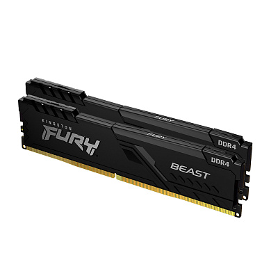 Комплект модулей памяти Kingston FURY Beast KF432C16BB1K2/32 DDR4 32GB (Kit 2x16GB) 3200MHz (KF432C16BB1K2/32)