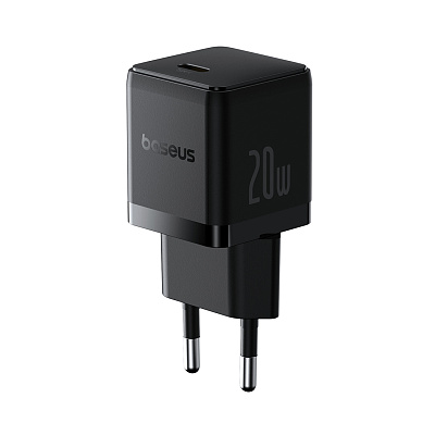 Адаптер питания Baseus Palm 1C 20W Black (P10111602113-00)