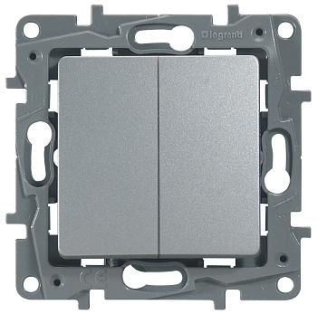 Legrand 672412 Перекл 2кл АЛЮ ETIKA (672412)