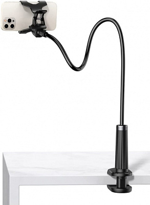 Держатель UGREEN LP113 Multifunction Phone Clip Stand 90cm (Black), 80906 (80906)
