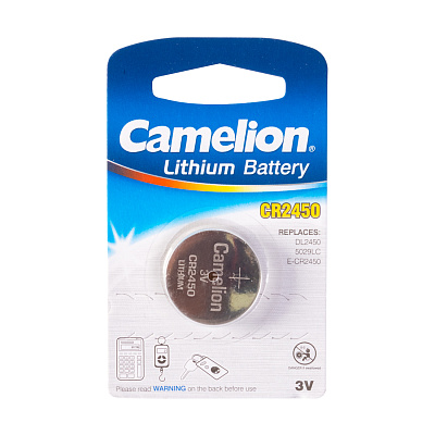 Батарейка CAMELION Lithium CR2450-BP1 (CR2450-BP1)