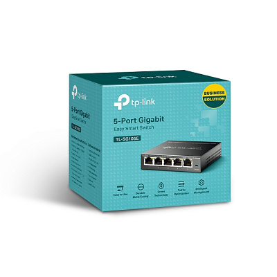 Коммутатор TP-Link TL-SG105E (TL-SG105E(UN) V5.0)